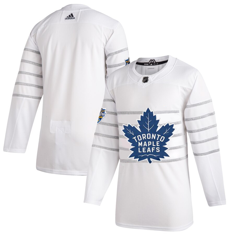 Men Toronto Maple Leafs Adidas White 2020 NHL All Star Game Authentic Jersey